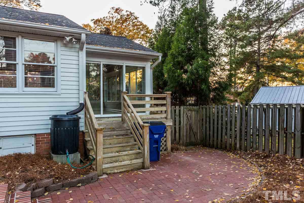 307 Acorn Street Raleigh, NC 27604 - Photo 20 of 24 a view of outdoor space and deck