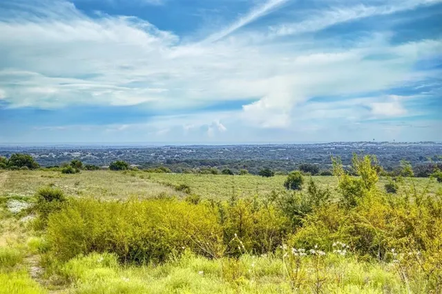 a view of a green field