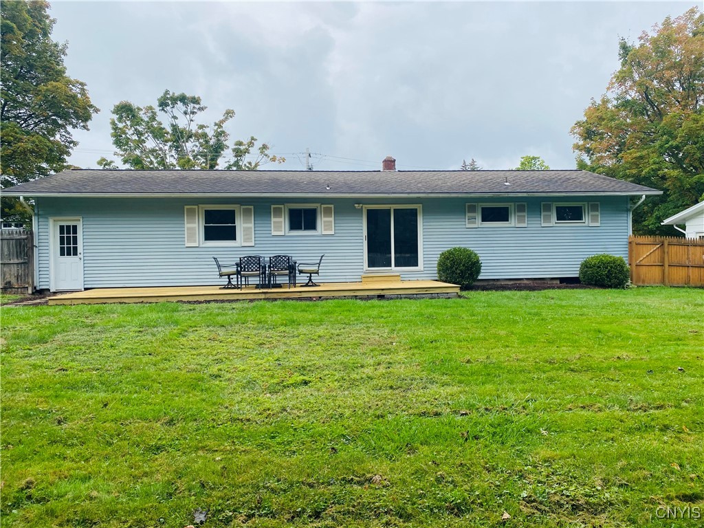 106 Sylvan Way Camillus, NY 13031 - Photo 2 of 32 Back Deck and Yard