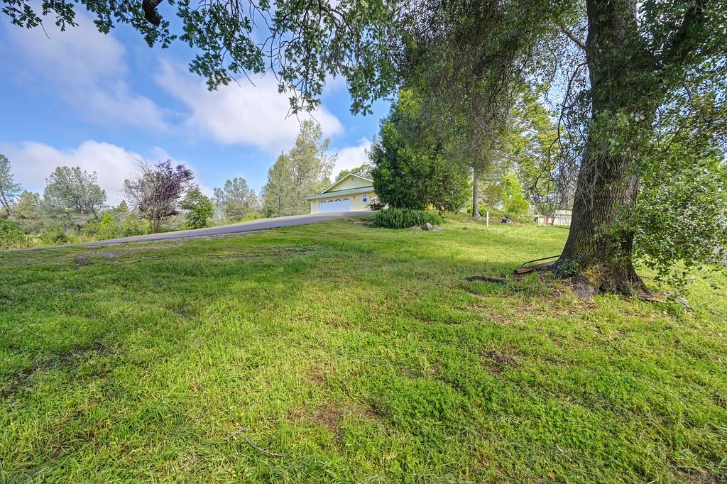 6181 Lambert Lane El Dorado, CA 95623 - Photo 4 of 68 view of green lawn with a garage, additional parking