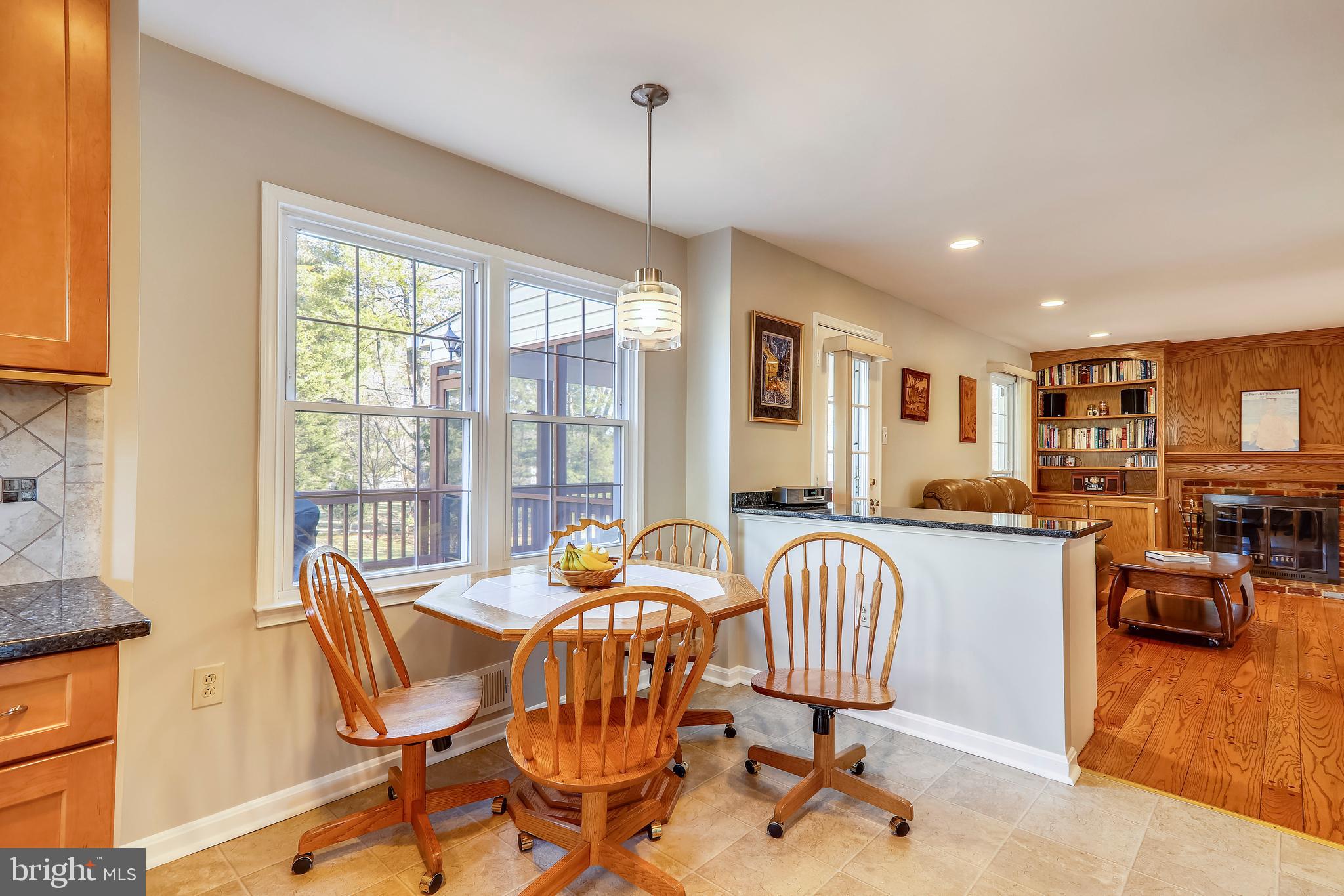 1613 Chester Mill Road Silver Spring, MD 20906 - Photo 14 of 38 Table spaced kitchen