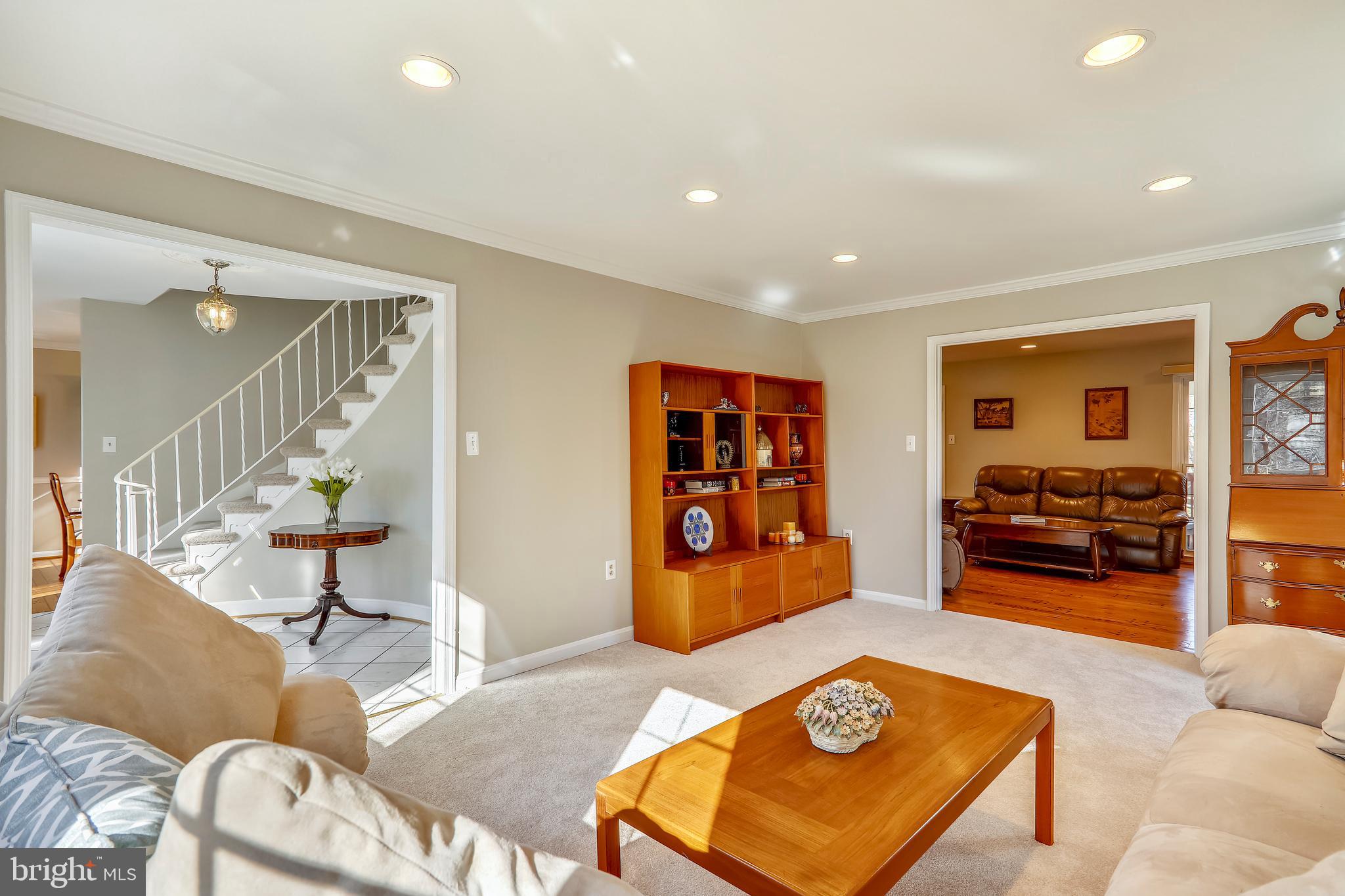 1613 Chester Mill Road Silver Spring, MD 20906 - Photo 5 of 38 Living room w new carpeting
