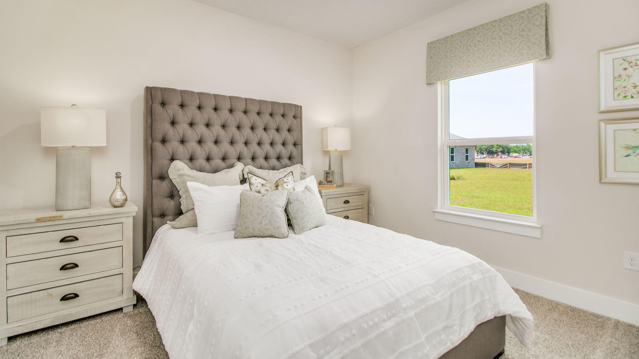 5848 Dove Nest Road Gulf Breeze, FL 32563 - Photo 26 of 32 a bedroom with a bed and a window