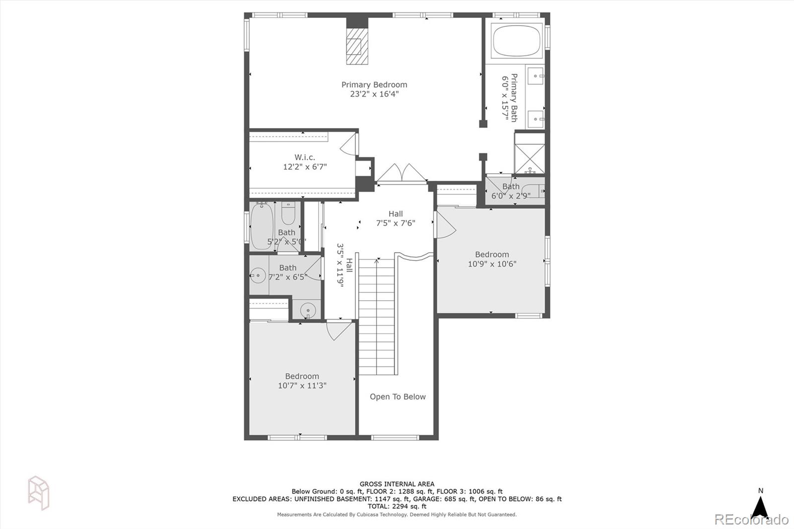 10523 West Peakview Place Littleton, CO 80127 - Photo 39 of 40 a picture of a floor plan
