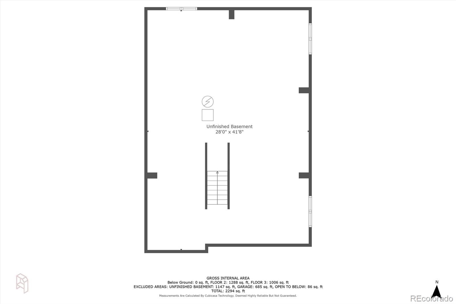 10523 West Peakview Place Littleton, CO 80127 - Photo 40 of 40 a picture of a floor plan