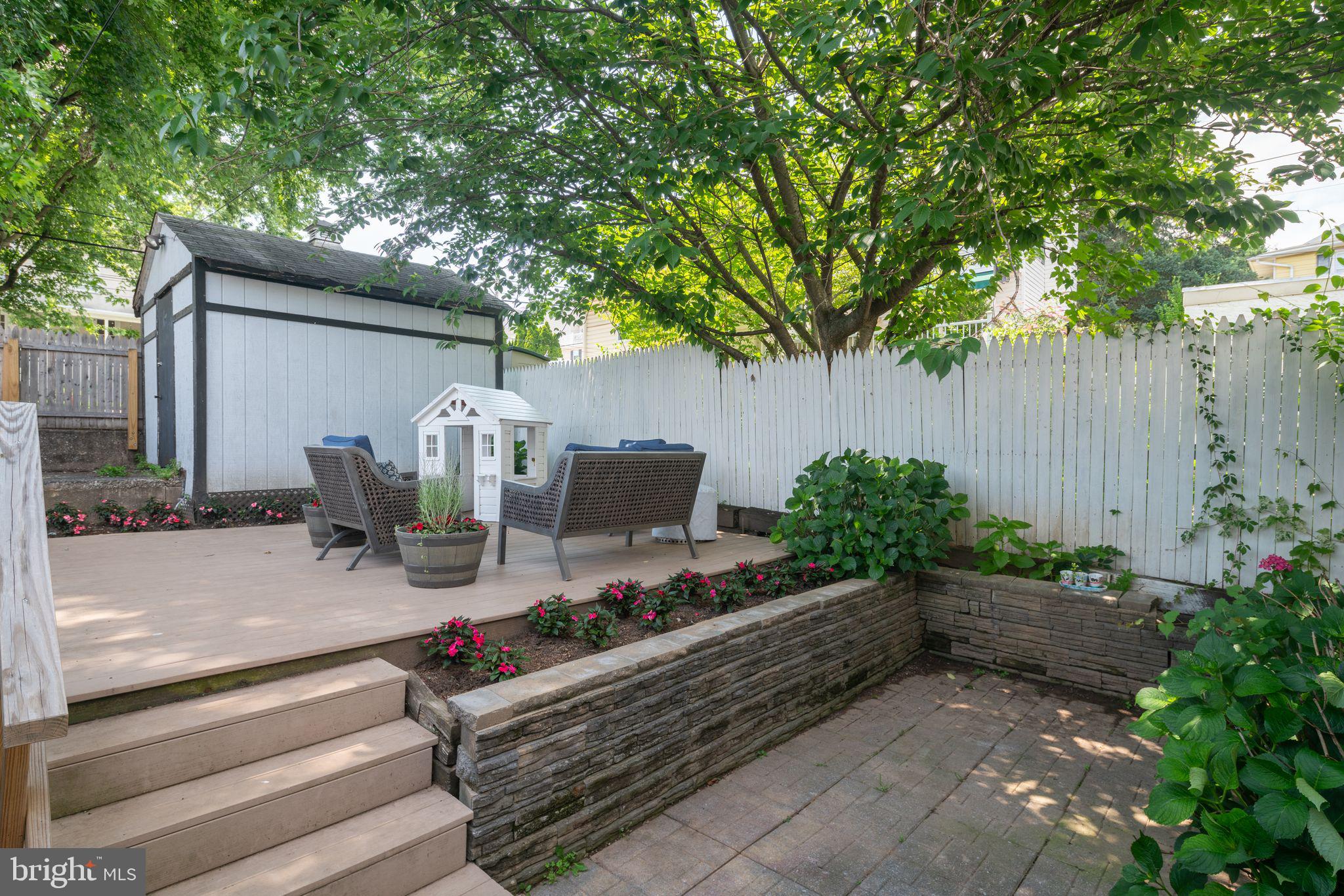19 Merion Avenue Conshohocken, PA 19428 - Photo 16 of 27 Back Patio & Deck