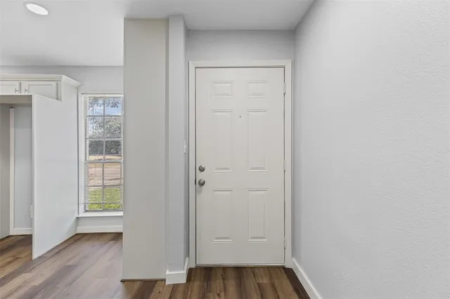 wooden floor in a empty room