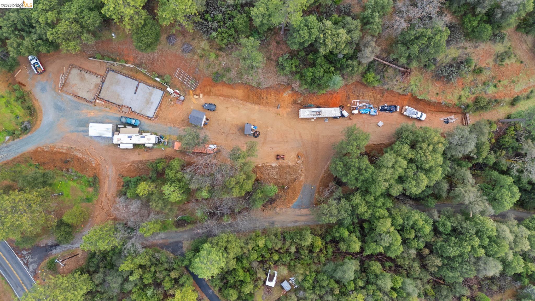 21901 Sawmill Flat Road Sonora, CA 95370 - Photo 11 of 24 an aerial view of a house with a yard