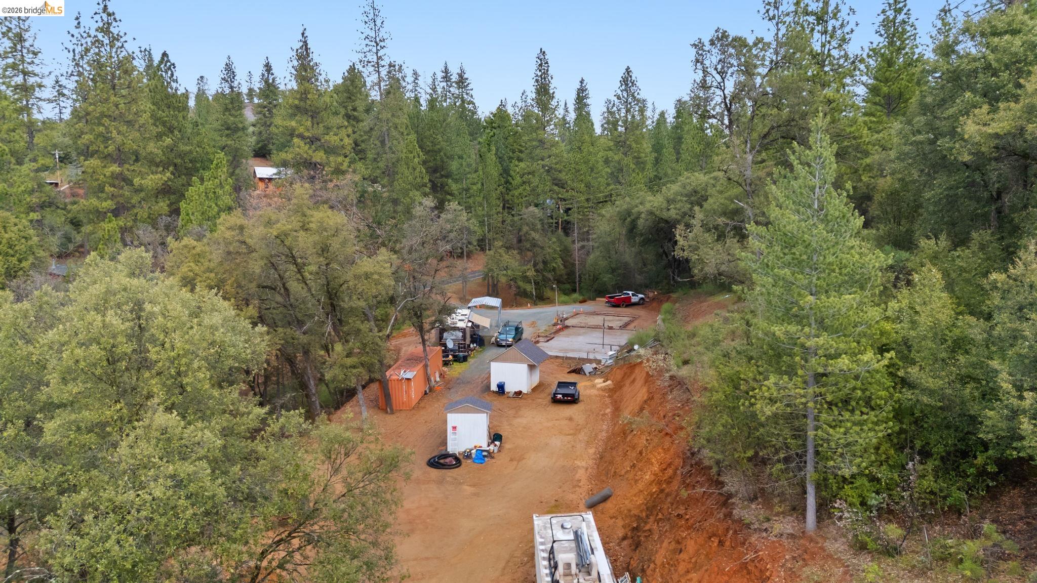 21901 Sawmill Flat Road Sonora, CA 95370 - Photo 17 of 24 a view of yard from balcony having outdoor seating