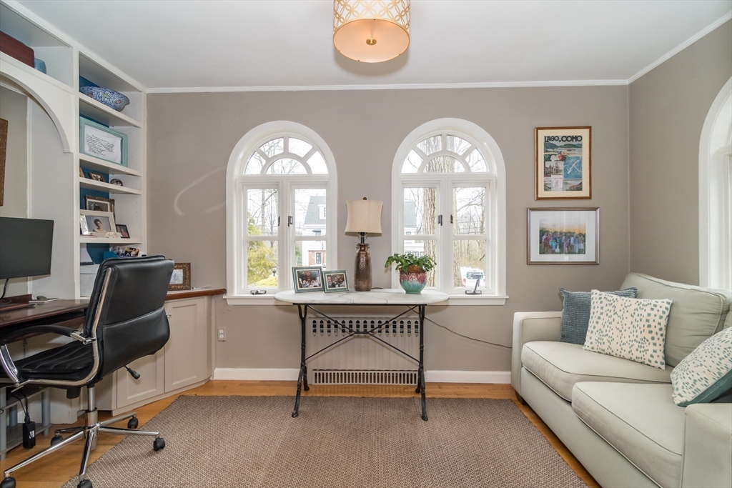 20 Colburn Road Wellesley, MA 02481 - Photo 7 of 31 a living room with furniture and a large window