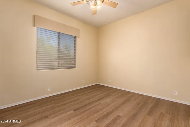wooden floor in an empty room