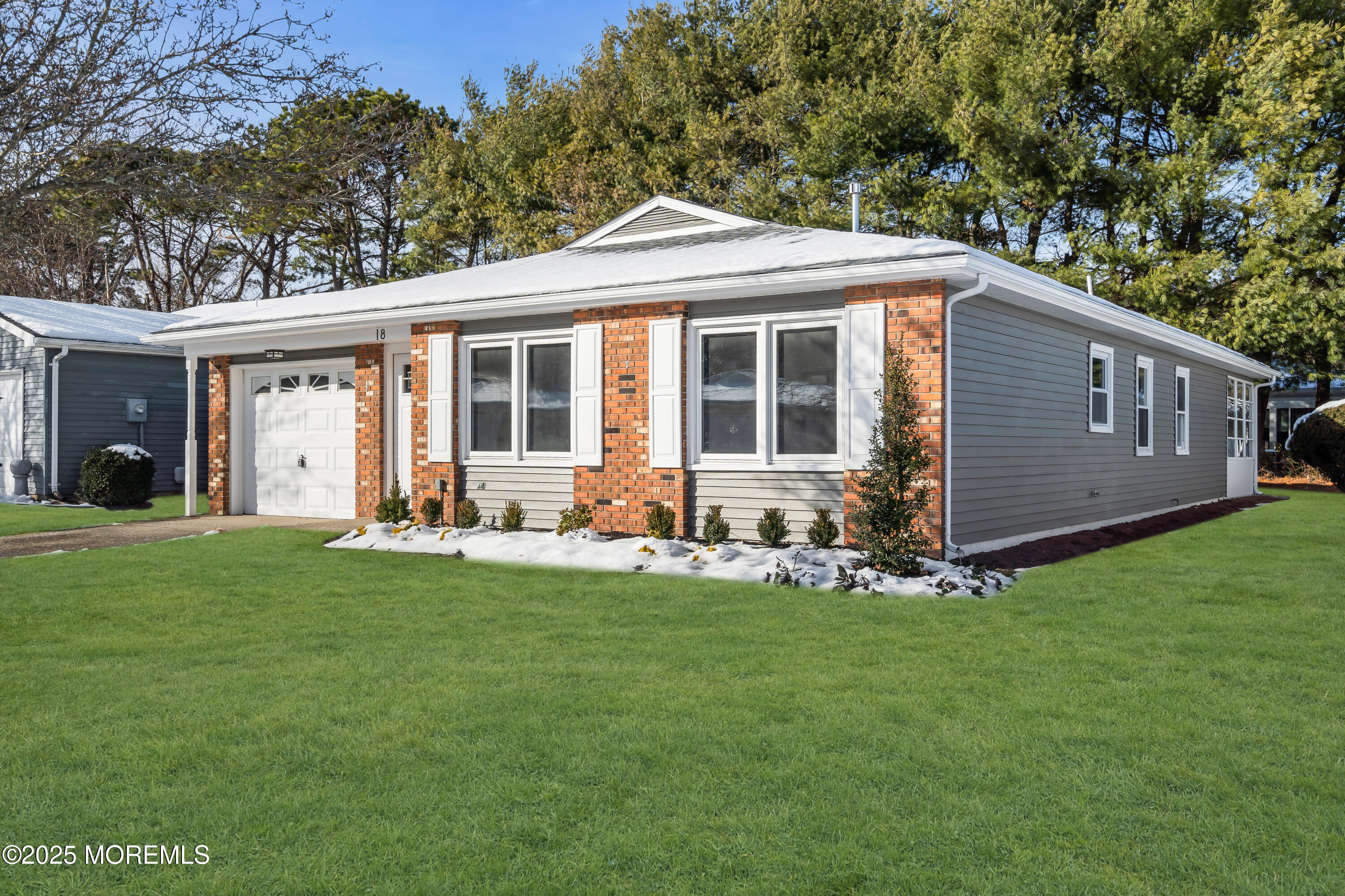 18 Meadowbrook Road Brick, NJ 08723 - Photo 43 of 47 a view of a house with a backyard