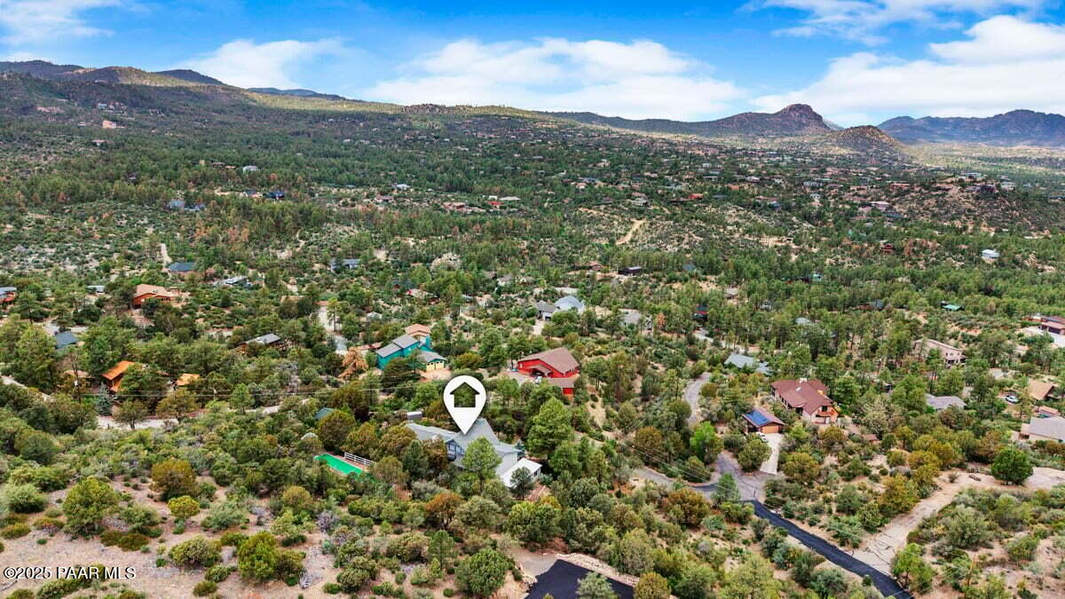 1289 Manzanita Hill Road Prescott, AZ 86303 - Photo 59 of 61 Aerial View SE