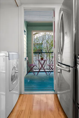 a view of a storage & utility room