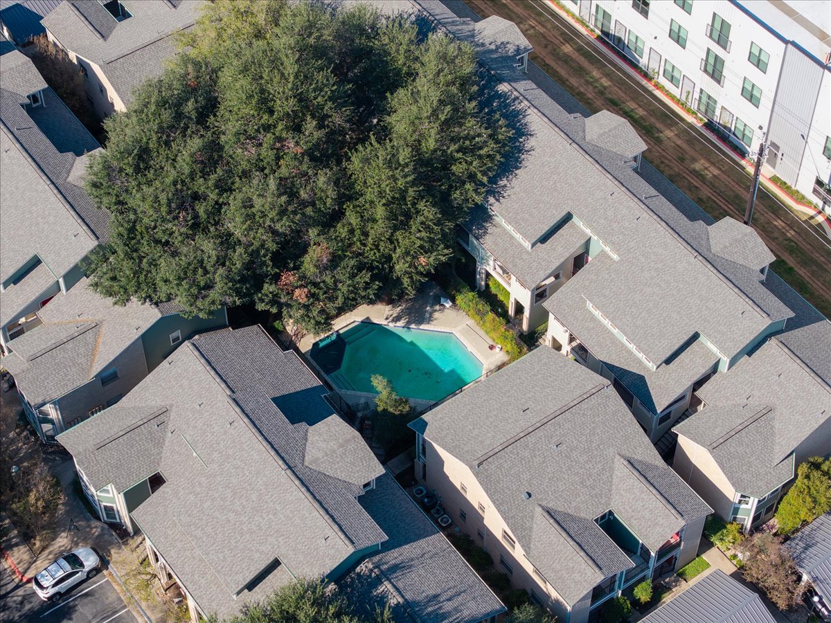 2104 Cullen Avenue, Unit 7204 Austin, TX 78757 - Photo 31 of 40 an aerial view of a house with a yard