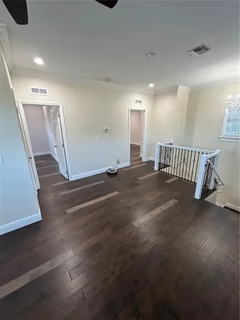 wooden floor in a gallery