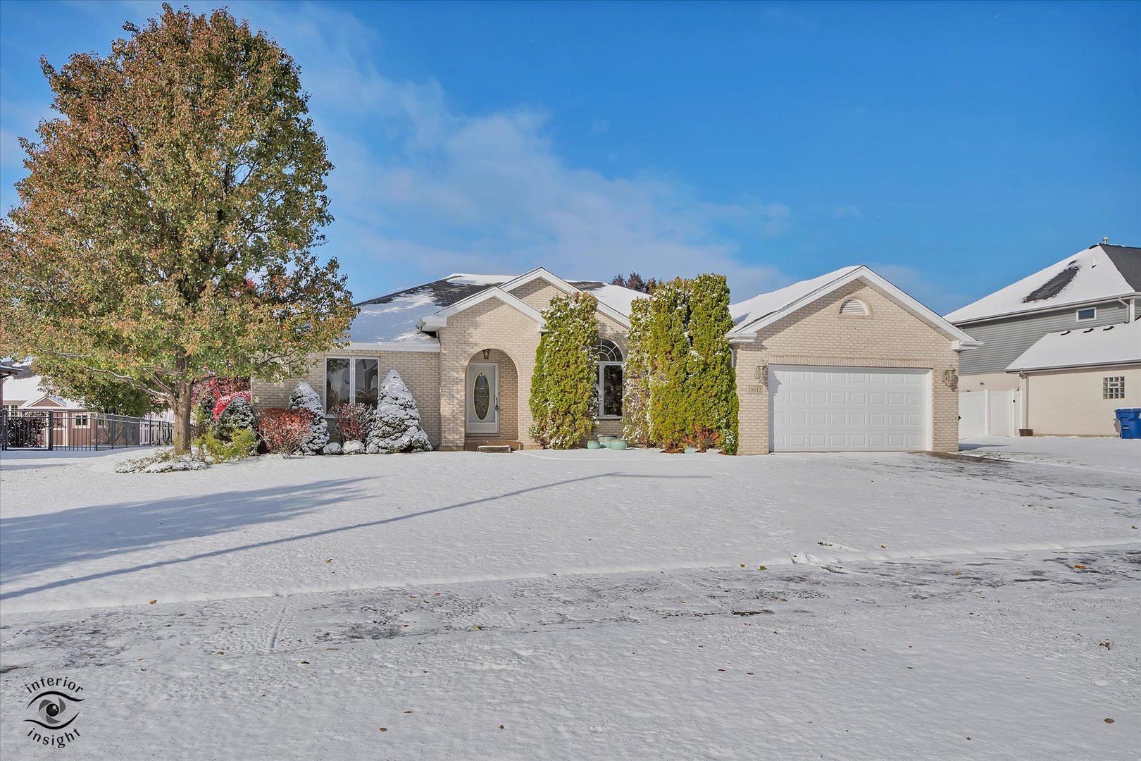19612 Waterford Lane Mokena, IL 60448 - Photo 1 of 28 a view of a house with a yard and garage