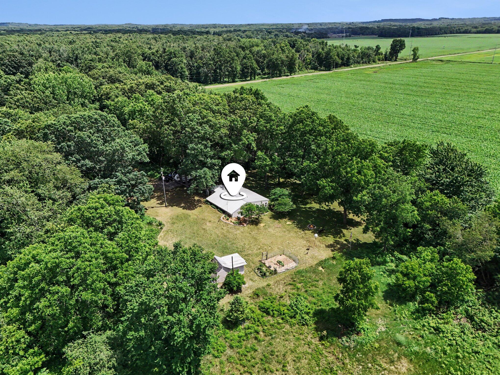 6180 Rook Road Plainwell, MI 49080 - Photo 32 of 34 Aerial Location