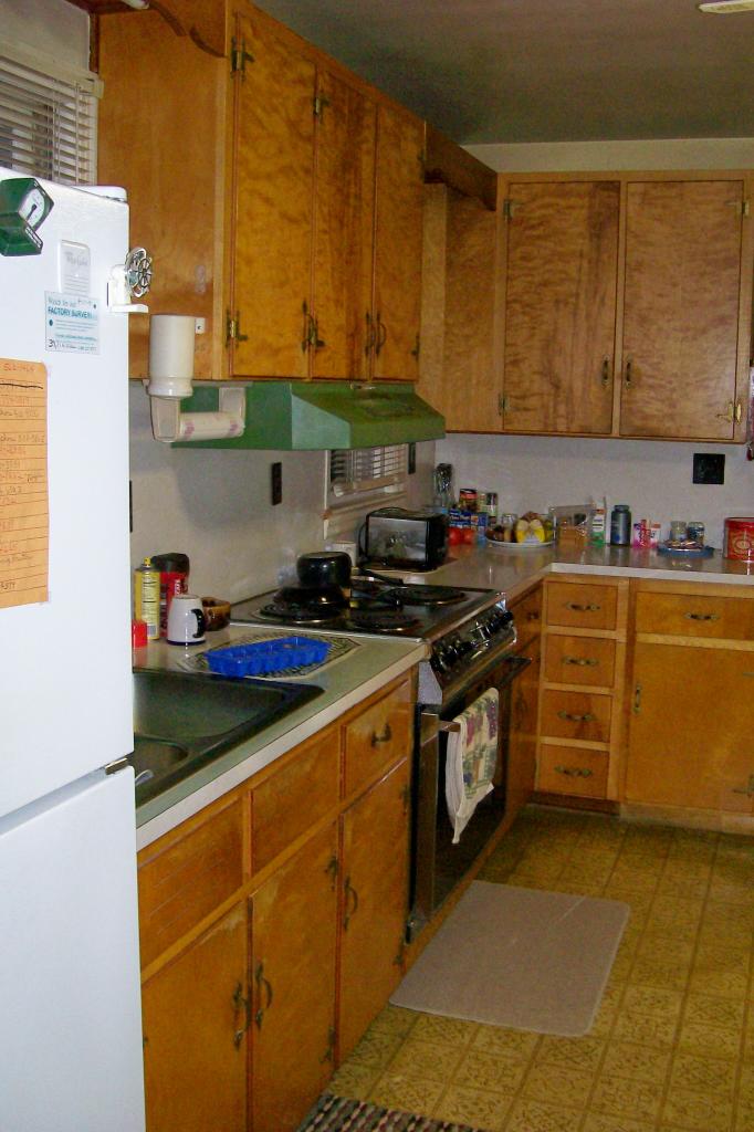 1494 Mill Iron Road Goodview, VA 24095 - Photo 4 of 10 a kitchen with stainless steel appliances a stove a sink and a refrigerator