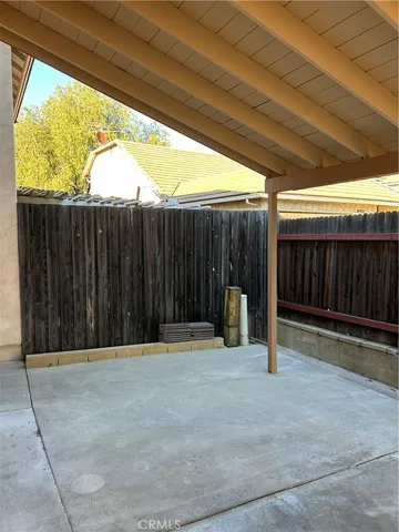 a outdoor space with a sitting space