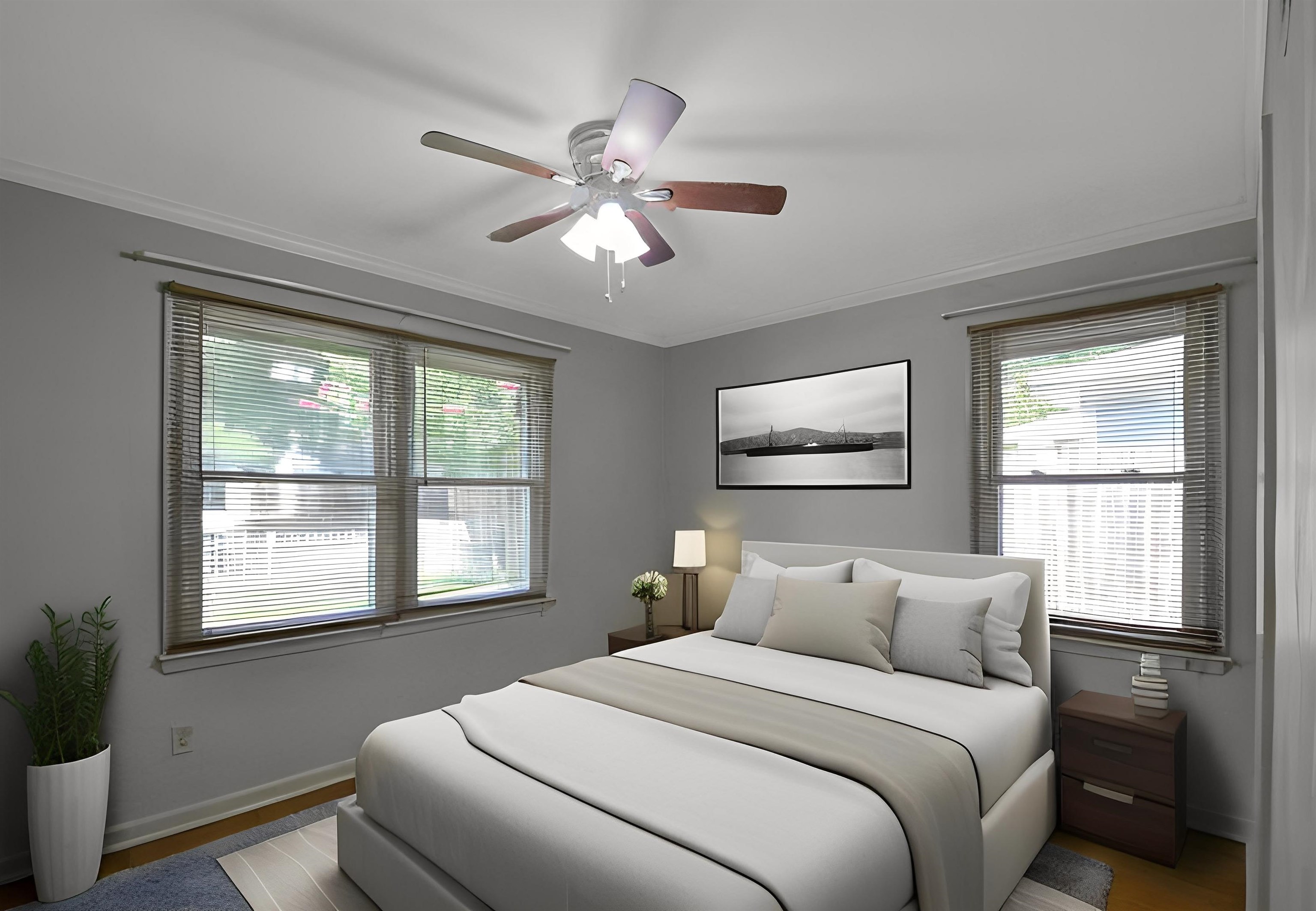 1514 Ivy Road Memphis, TN 38117 - Photo 21 of 30 a bedroom with a large bed and a window