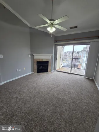 a view of balcony with wooden floor