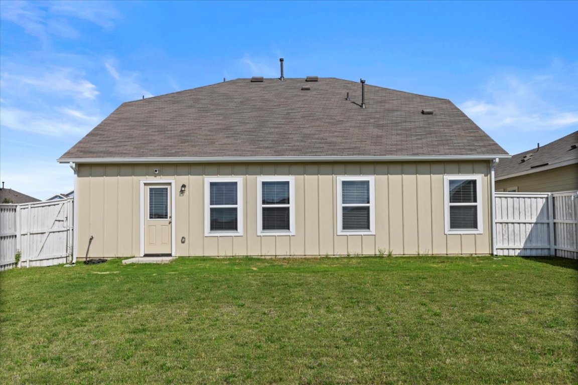 1296 Teychas Drive Kyle, TX 78640 - Photo 30 of 39 a house view with a garden space