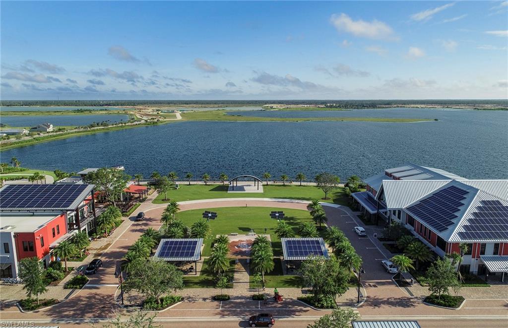 15635 Northridge Road Punta Gorda, FL 33982 - Photo 34 of 49 an aerial view of a building with garden space and ocean view