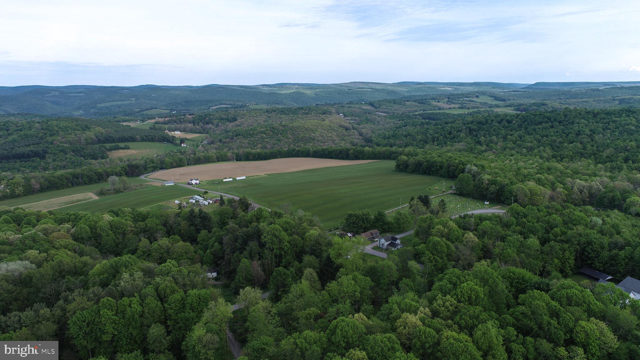 Greengables Road Friendsville, MD 21531 - Photo 15 of 18 an aerial view of green landscape with trees houses and mountain view