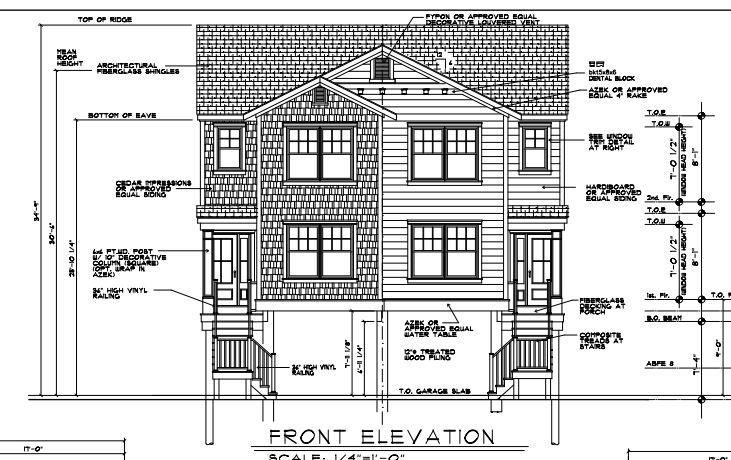 17 Shell Road, Unit 54 Mantoloking, NJ 08738 - Photo 3 of 5 Front elevation