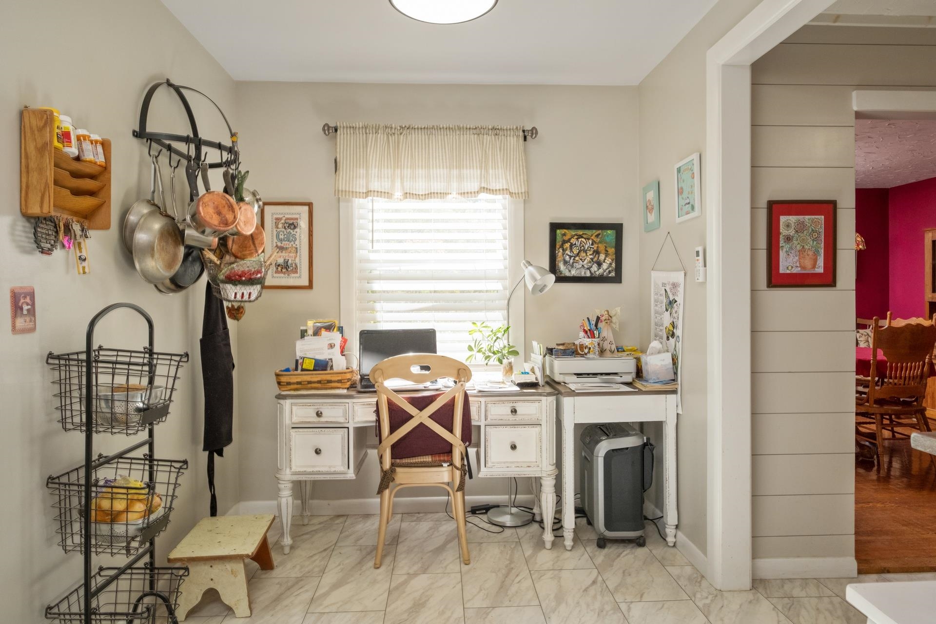 65 Cubbley Road Hot Springs, VA 24445 - Photo 14 of 56 a view of a workspace with furniture and a window