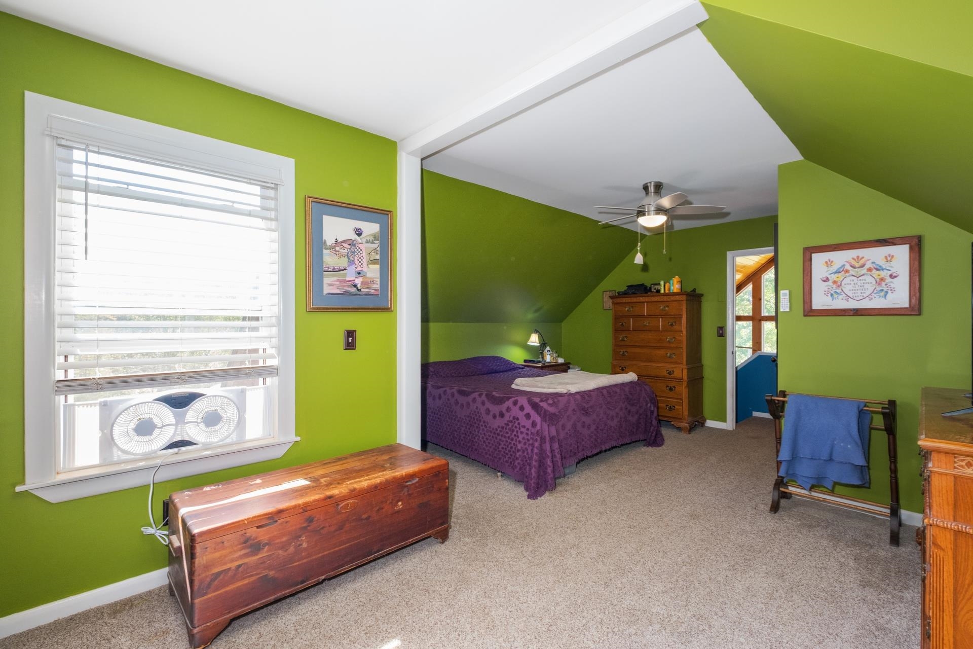 65 Cubbley Road Hot Springs, VA 24445 - Photo 19 of 56 a bedroom with a bed and window