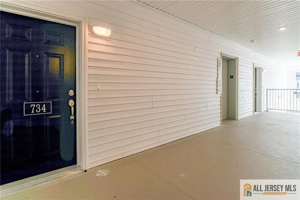 a view of front door