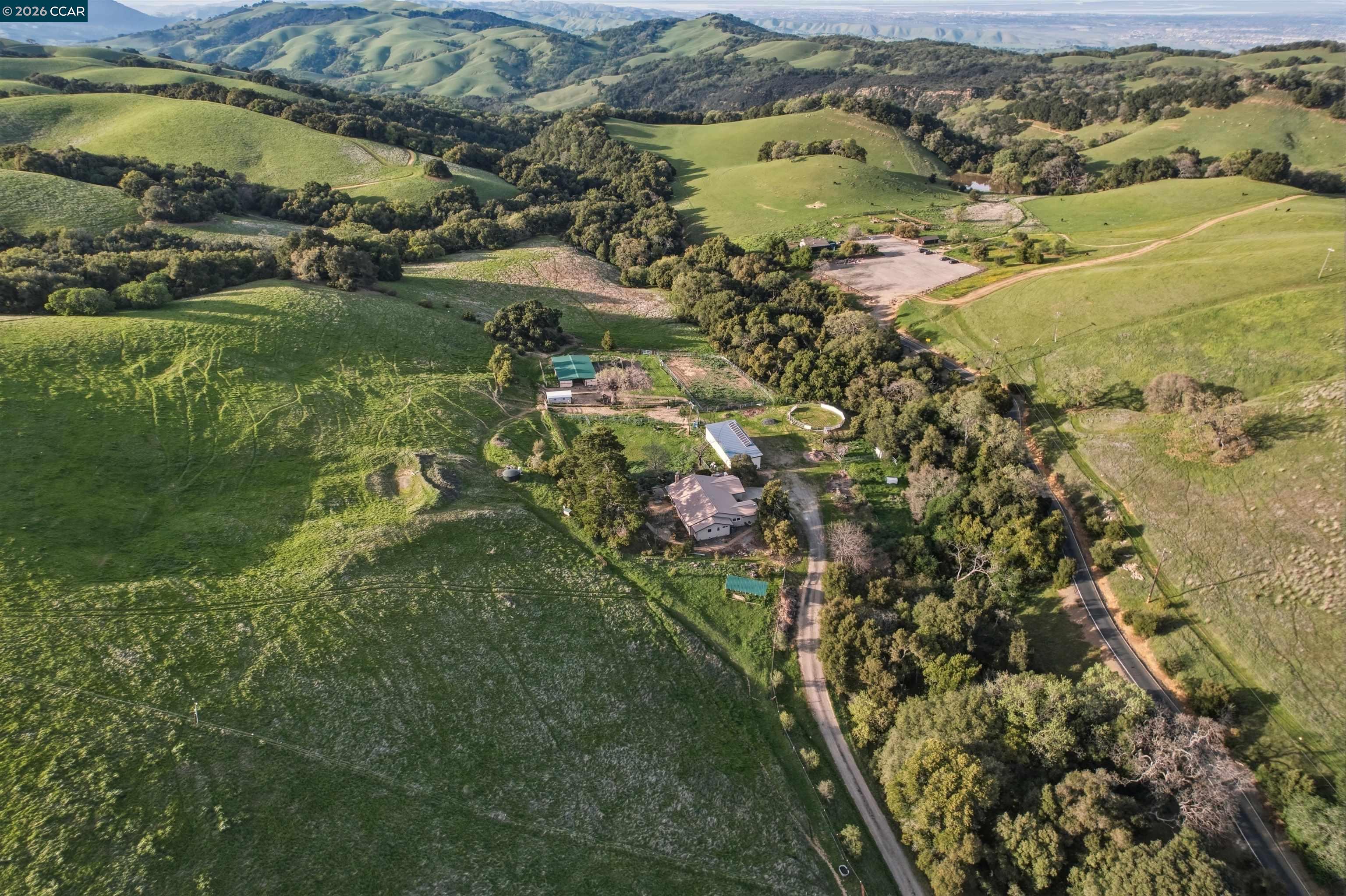 9530 Morgan Territory Road Livermore, CA 94551 - Photo 49 of 55 an aerial view of residential houses with outdoor space