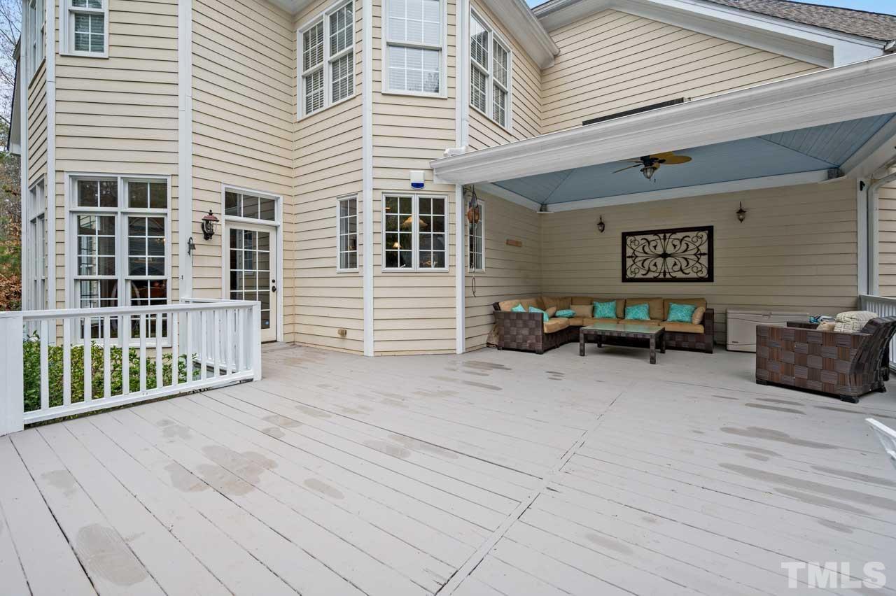 1605 Sharnbrook Court Raleigh, NC 27614 - Photo 10 of 63 a view of a chairs and table in a patio