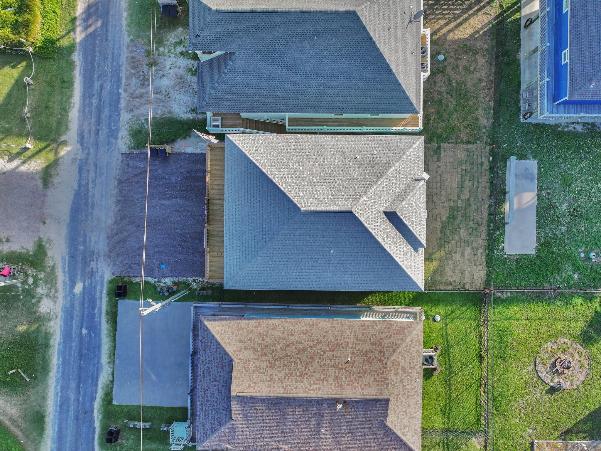 1221 Gulf Road Crystal Beach, TX 77650 - Photo 36 of 48 an aerial view of a house
