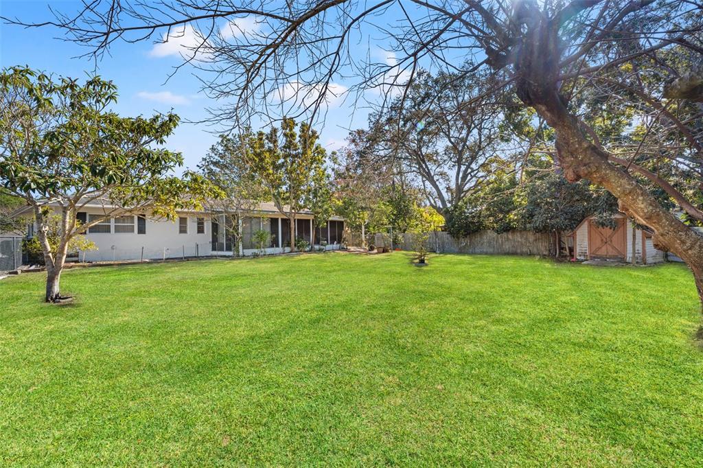 7222 Holiday Drive Spring Hill, FL 34606 - Photo 40 of 50 a view of house with backyard