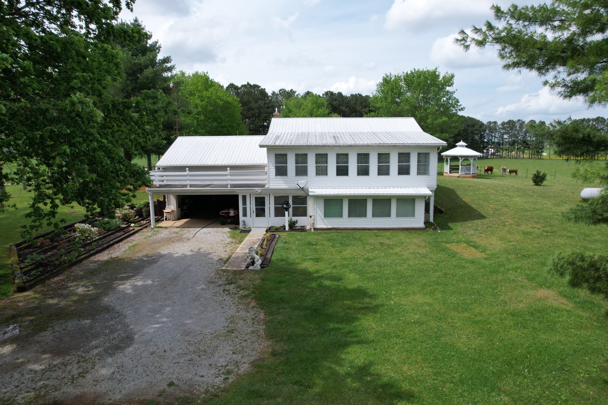 5 Carol Road Summertown, TN 38483 - Photo 2 of 60 a aerial view of a house with a big yard