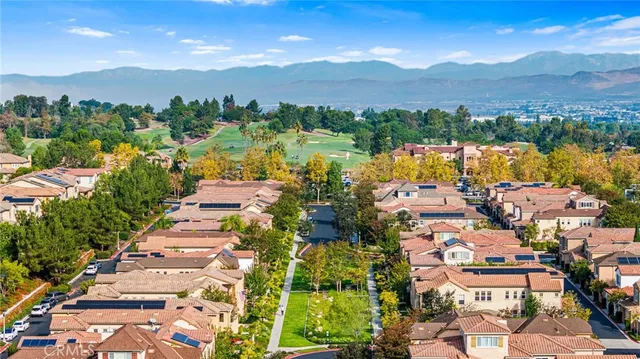 a view of a lake with a mountain