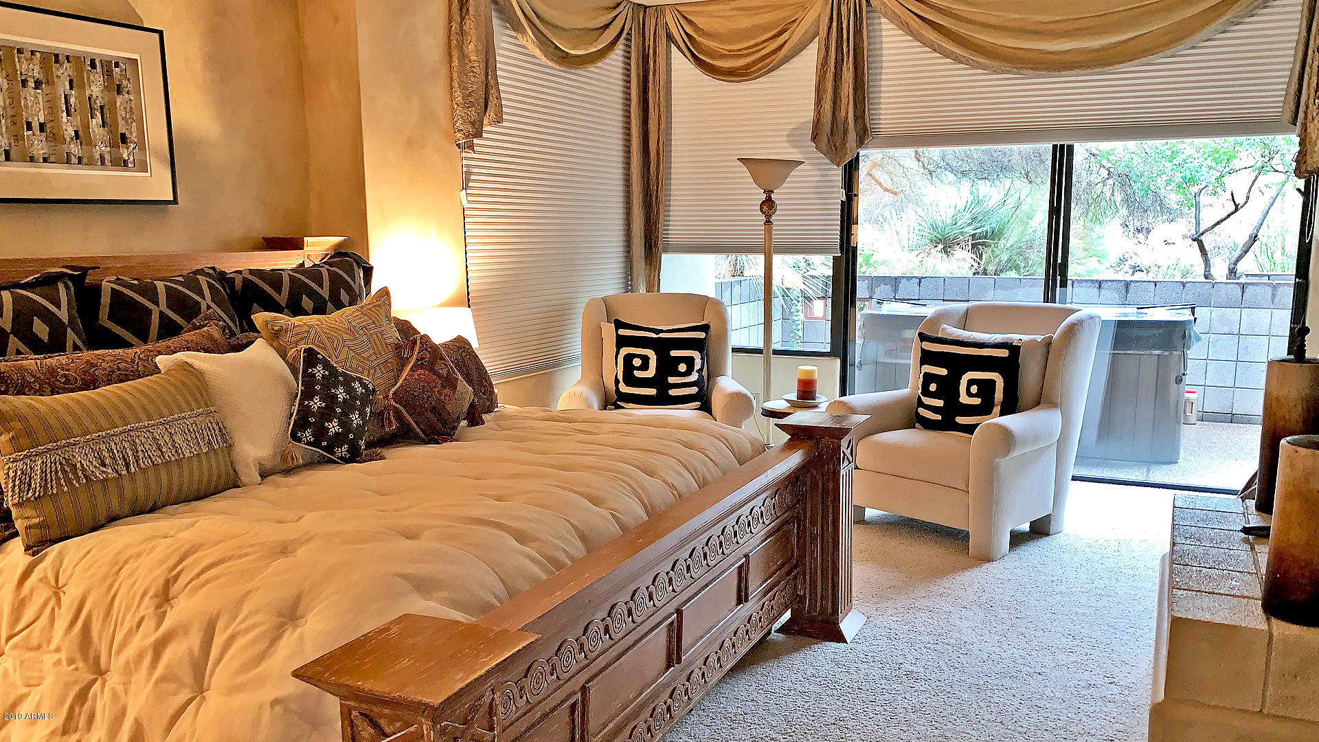 10663 East Fernwood Lane Scottsdale, AZ 85262 - Photo 15 of 27 Guest House Bedroom