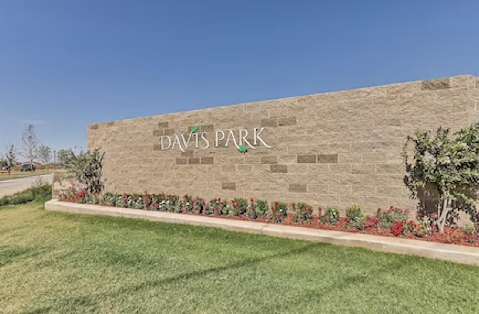 a view of a field with a big yard