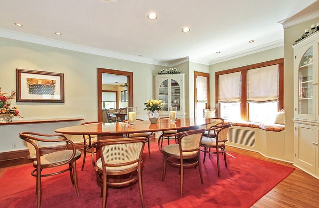 7 Wisner Street Park Ridge, IL 60068 - Photo 6 of 20 a dining room with furniture and wooden floor