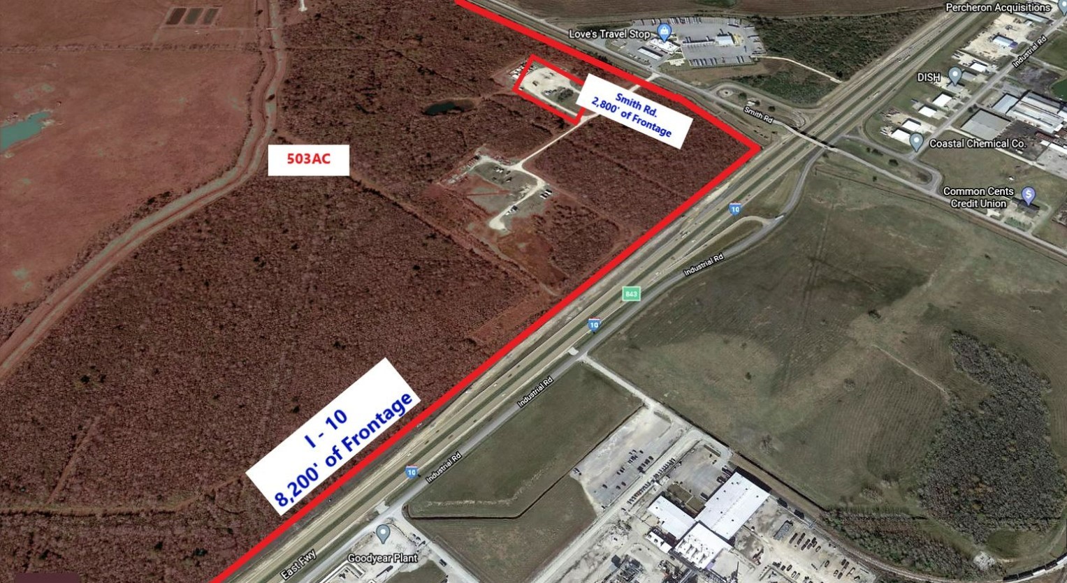 11357 Interstate 10 Beaumont, TX 77705 - Photo 2 of 5 a close up of a street