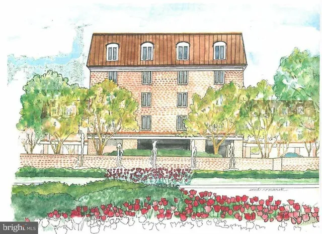 a view of a sign board with a big yard