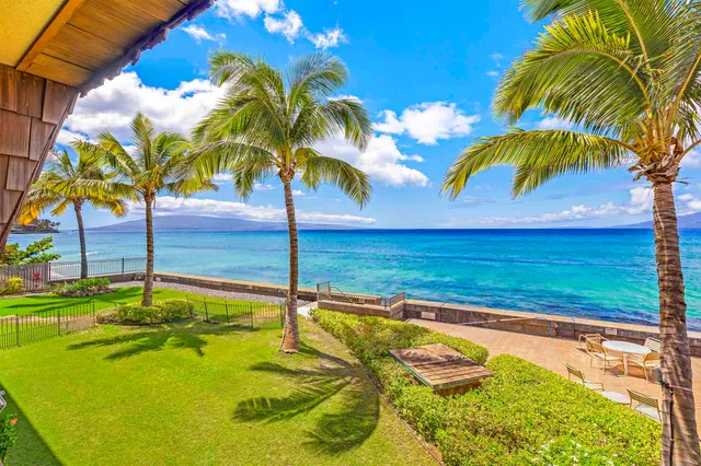a view of an ocean beach