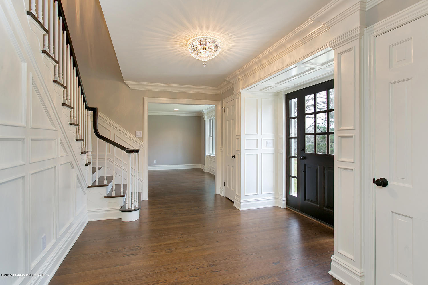 7 Fair Haven Road Rumson, NJ 07760 - Photo 2 of 11 a view of staircase with white walls and window