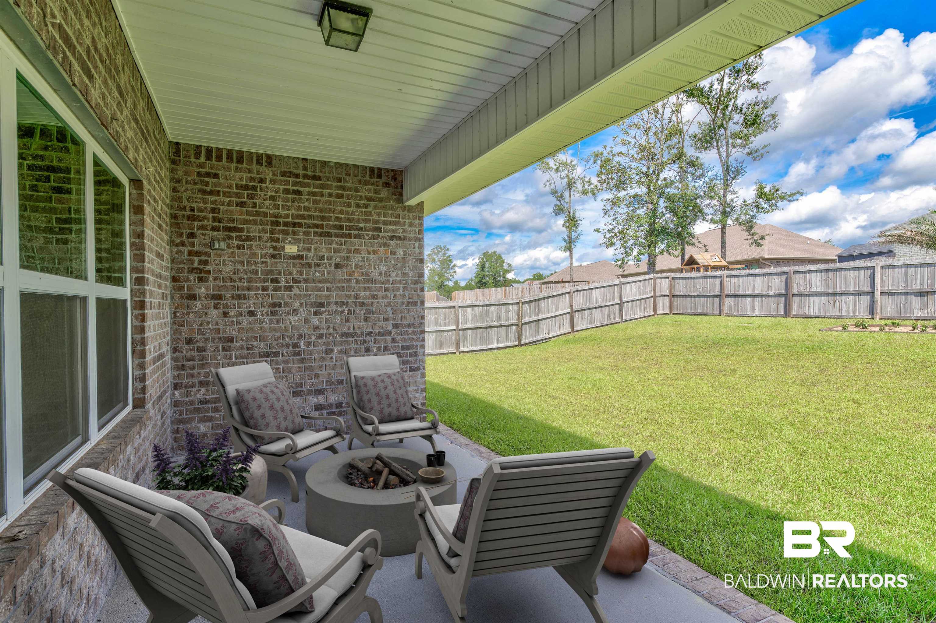 12163 Aurora Way Daphne, AL 36527 - Photo 9 of 46 Covered Back Patio