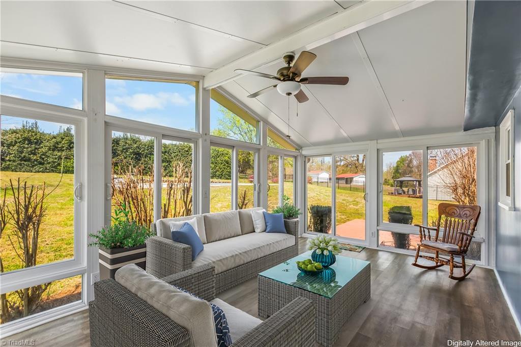 3954 Evergreen Drive Trinity, NC 27370 - Photo 30 of 50 Sunroom (virtually staged)
