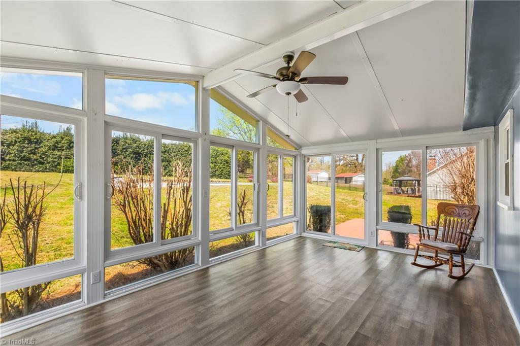 3954 Evergreen Drive Trinity, NC 27370 - Photo 31 of 50 Large heated and cooled sunroom