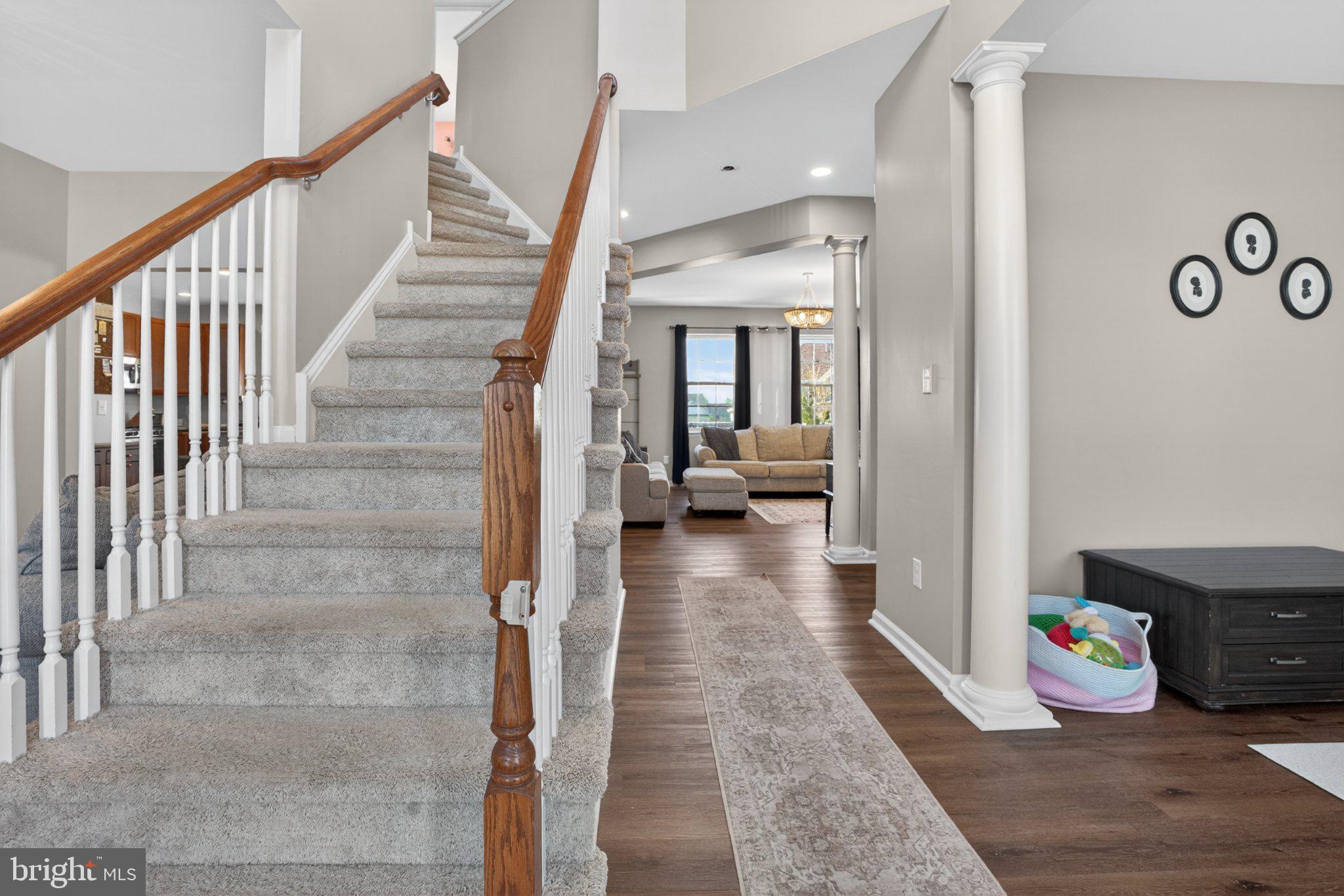 1105 Cardigan Road Middletown, DE 19709 - Photo 5 of 65 Inviting entryway with elegant staircase.